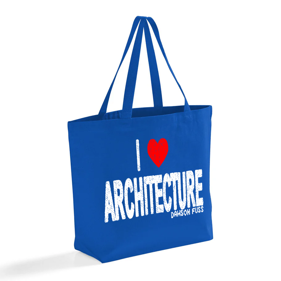 "I <3 ARCHITECTURE" Tote Bag